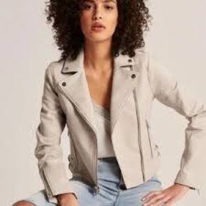 Abercrombie & Fitch Vegan Leather Jacket